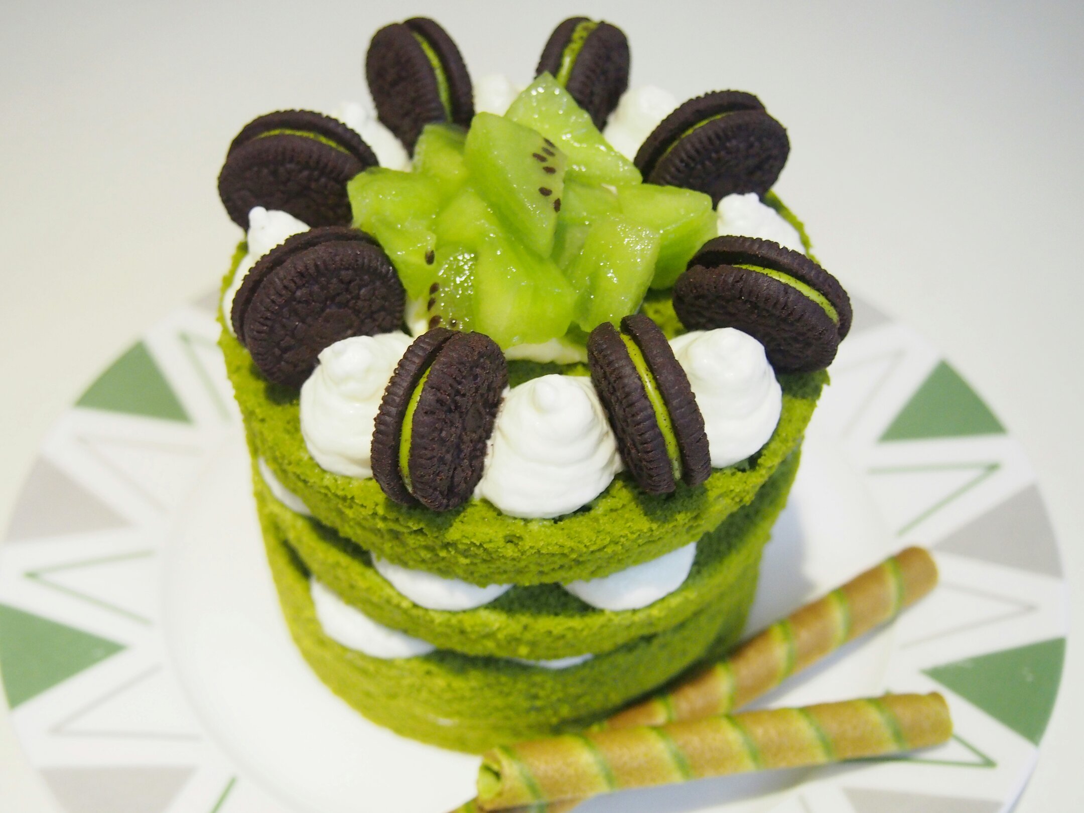 绿精灵裸蛋糕