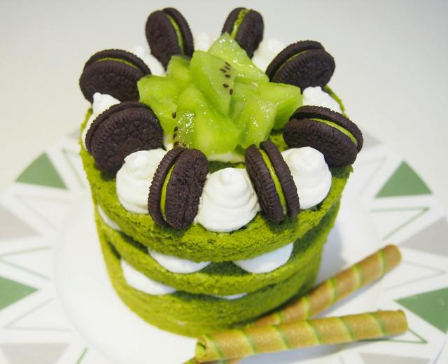 绿精灵裸蛋糕