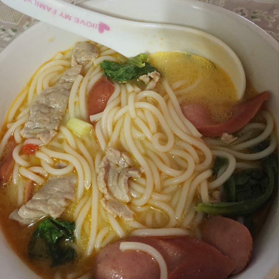 满足食欲的深夜秘密 森系浓香泡面