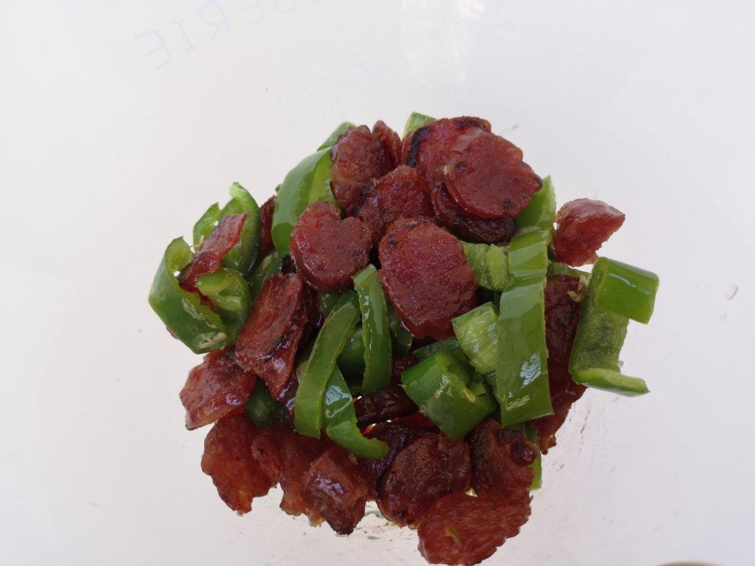 青椒炒香肠
