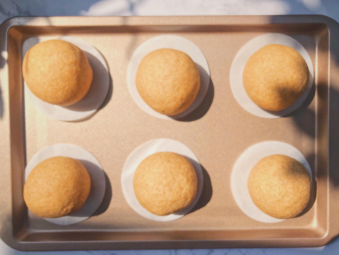 黑全麦无糖馒头