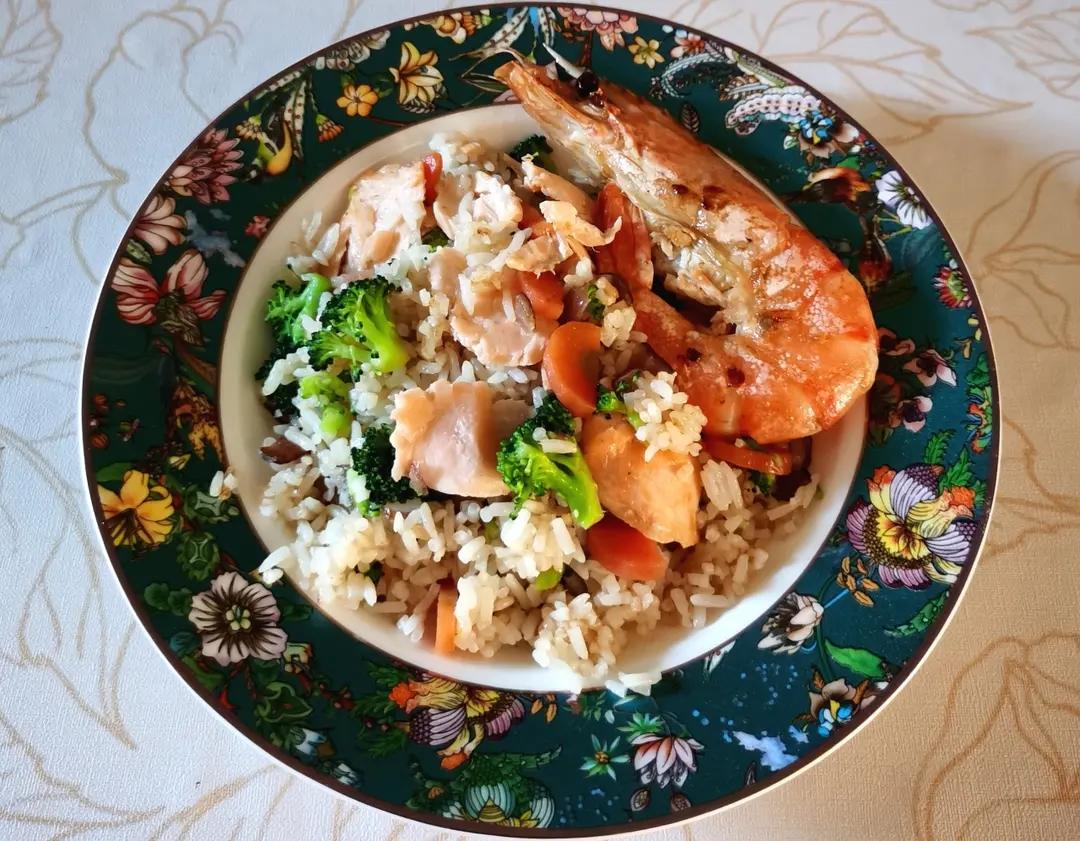 海鲜炒饭