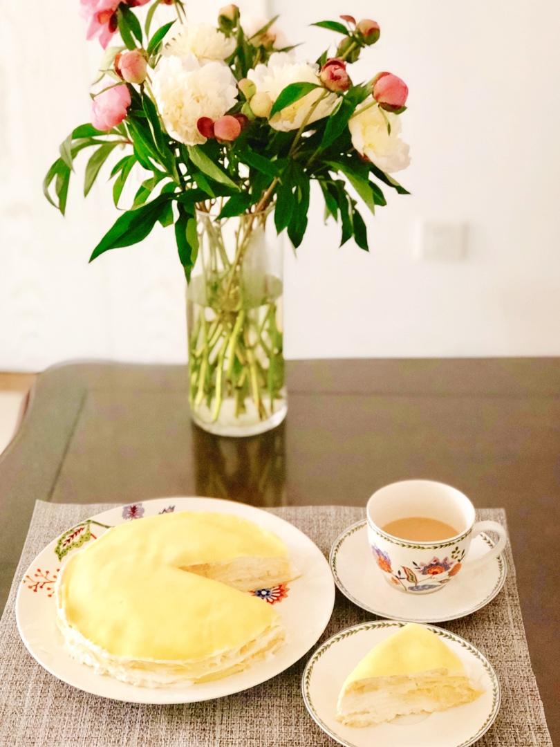 榴莲千层（超软糯蛋皮配方٩( ᐛ )و