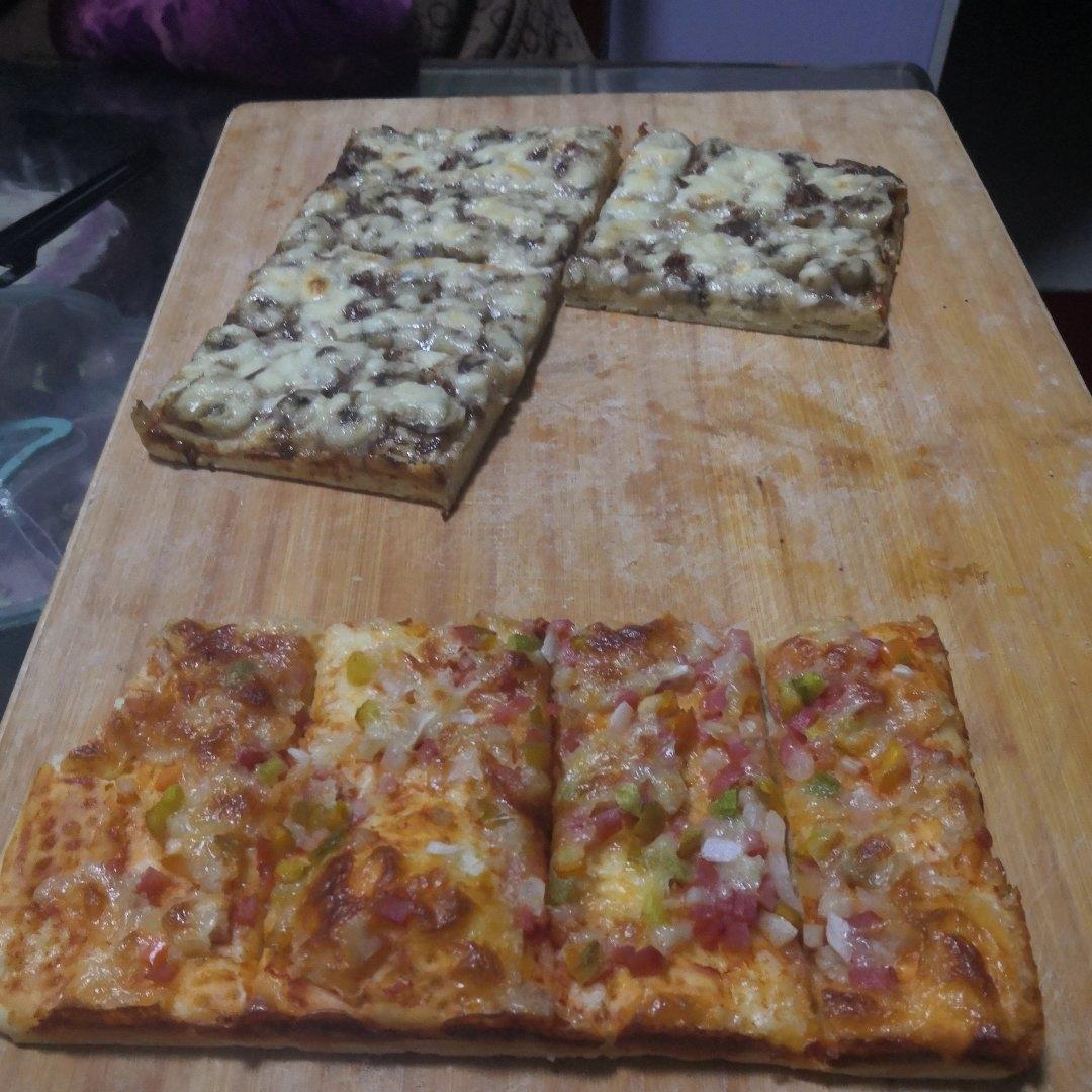 11寸方盘披萨！一次性满足！