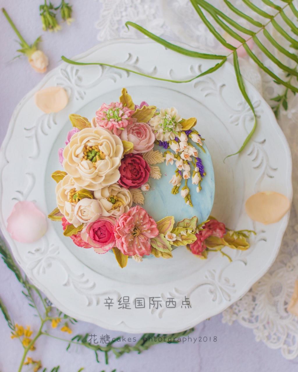 自然系韩式裱花