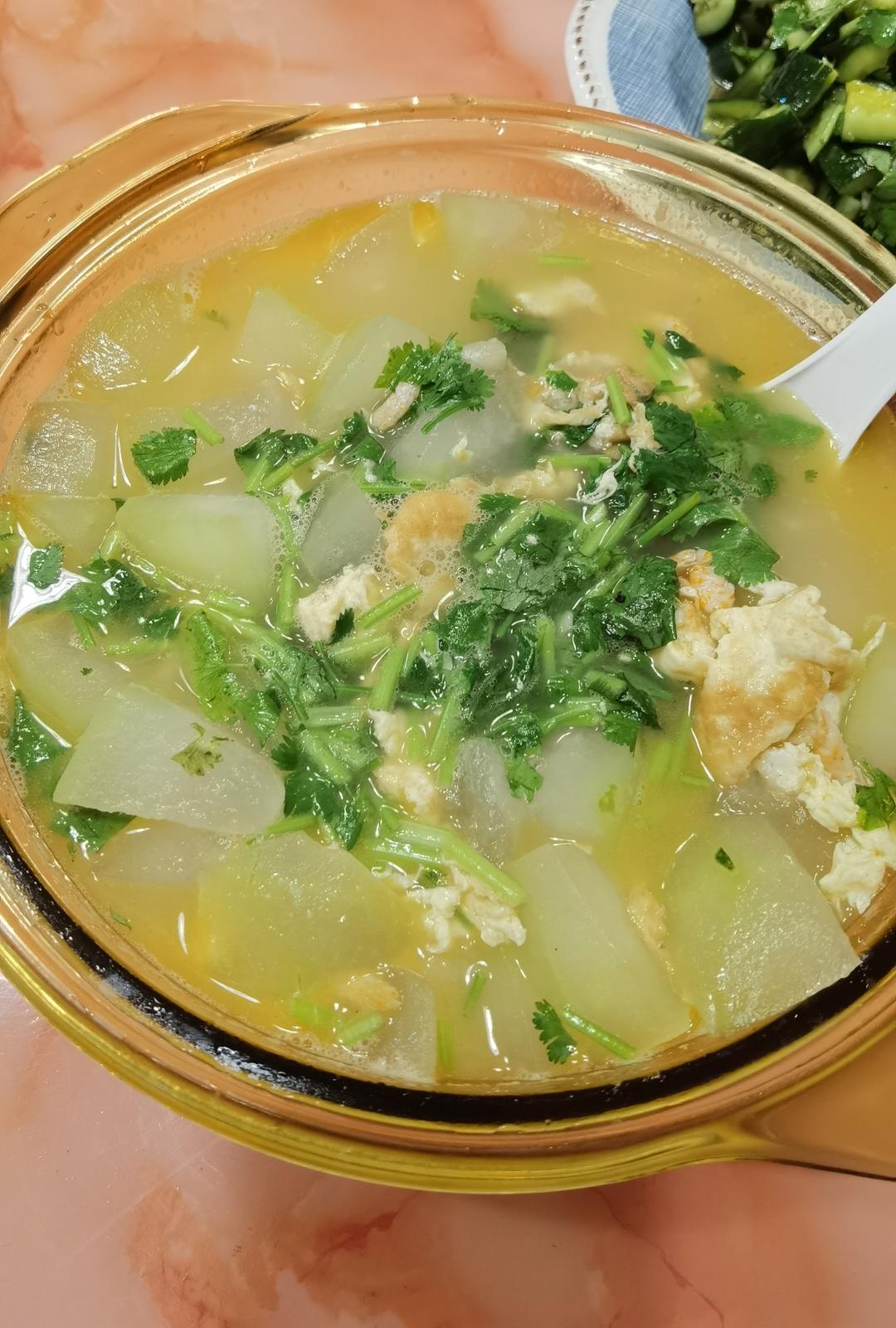 99%的人都不知道冬瓜汤鲜掉舌头的做法🤫