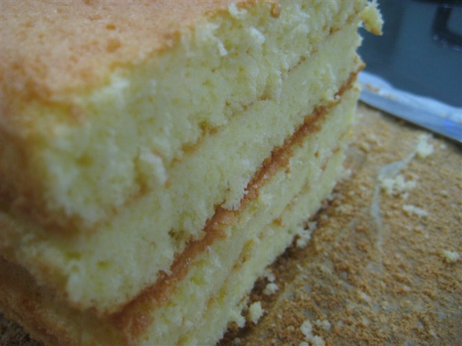 全蛋海绵蛋糕（蓝带配方）