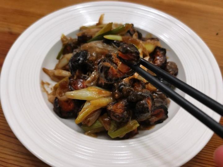 葱爆海参【最正宗的做法】
