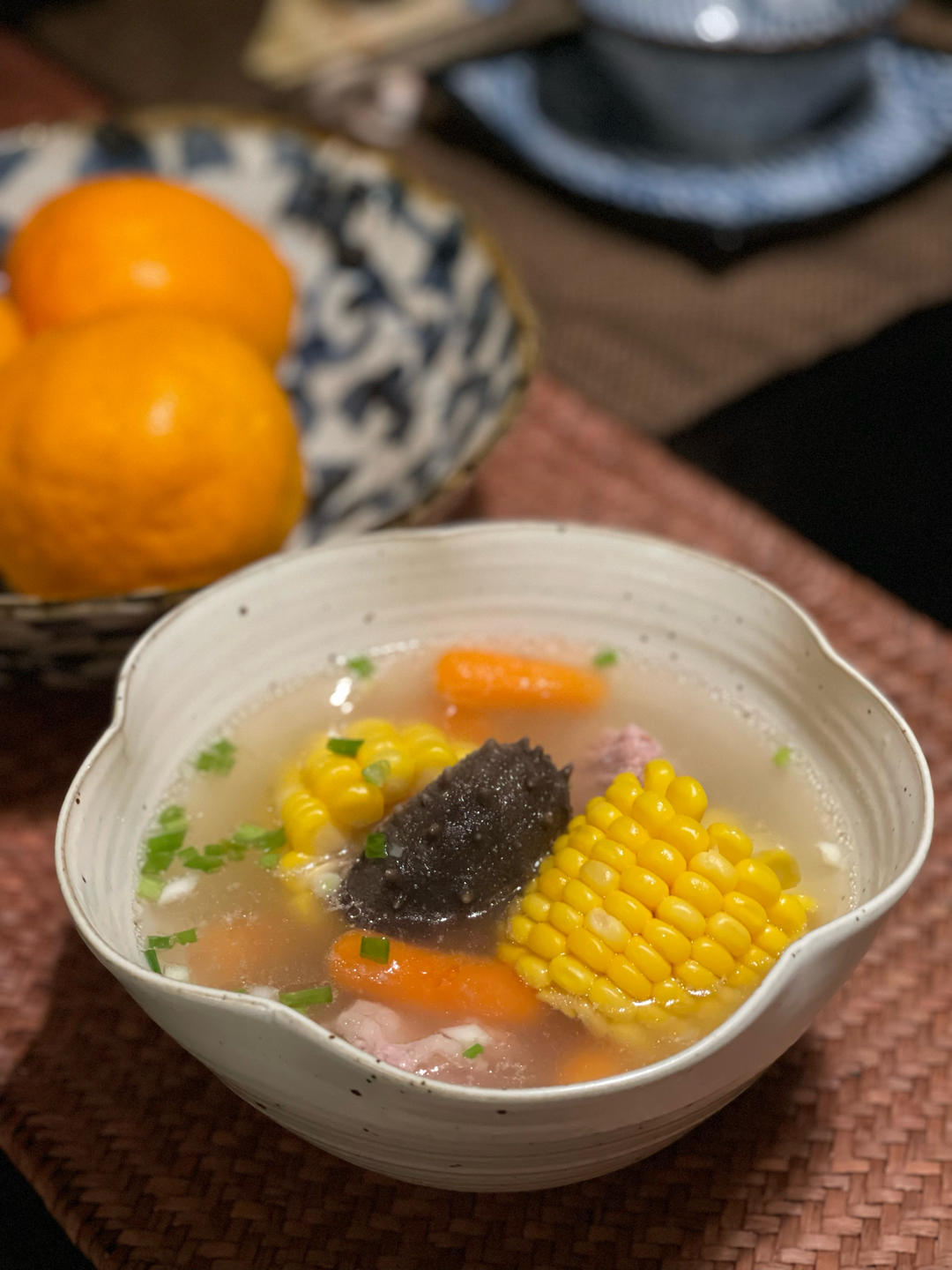 海参排骨汤