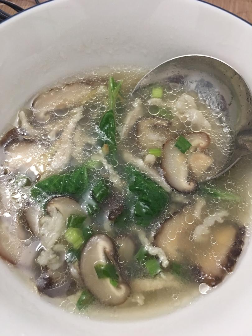 香菇肉丝汤