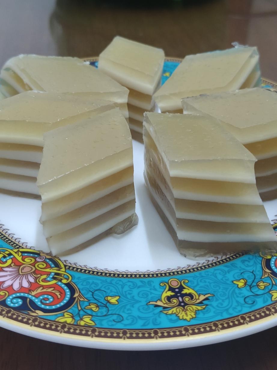 椰香Q弹的千层马蹄糕