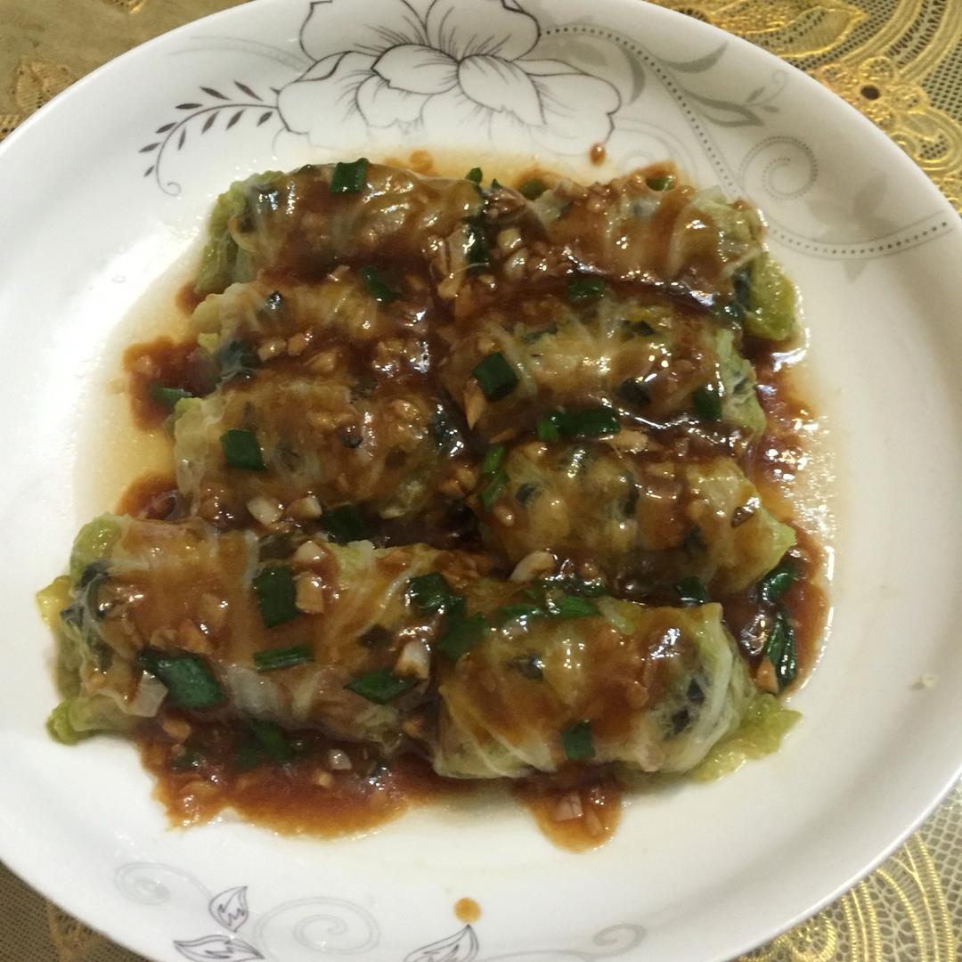 肉酿白菜卷