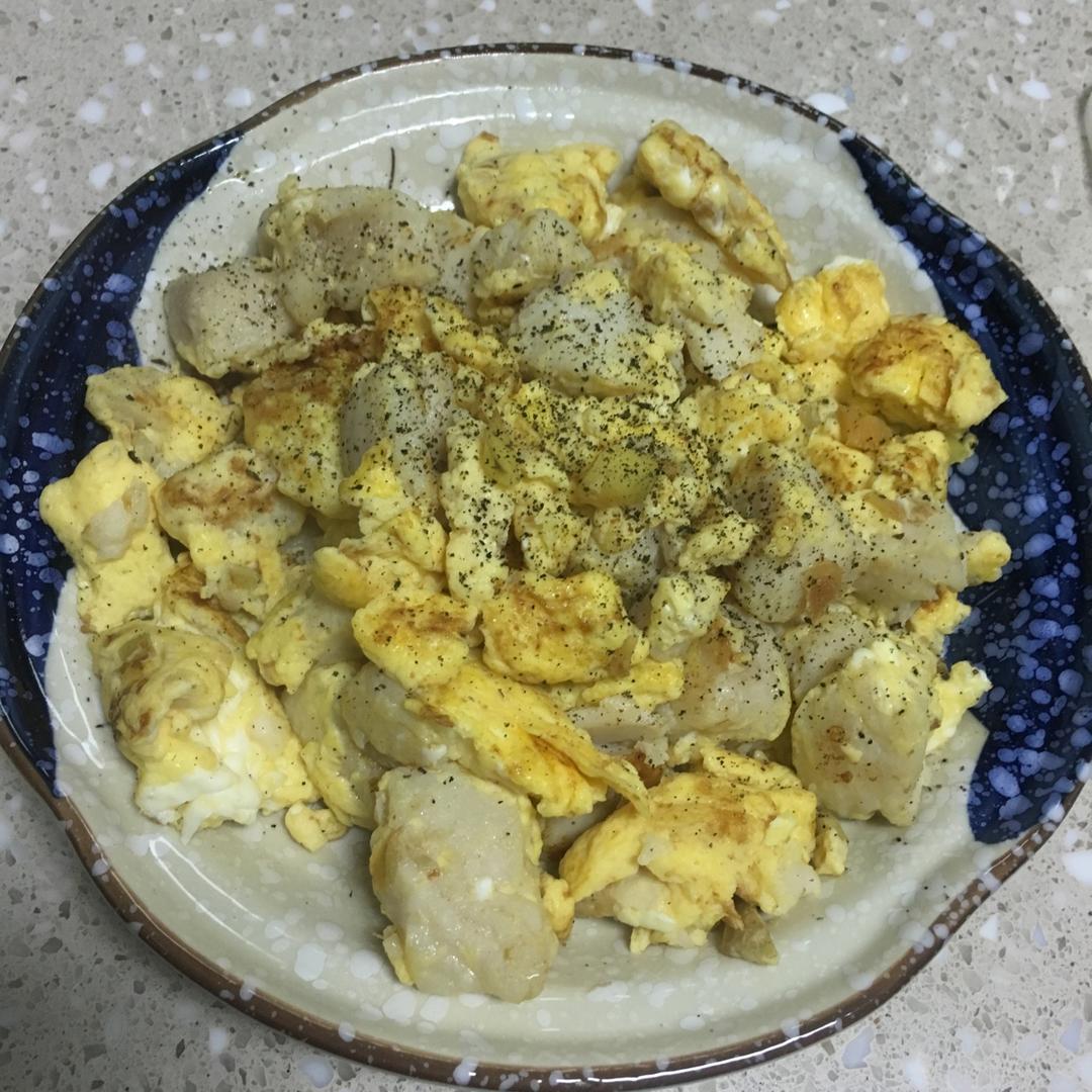 龙利鱼滑蛋【妞的食记】