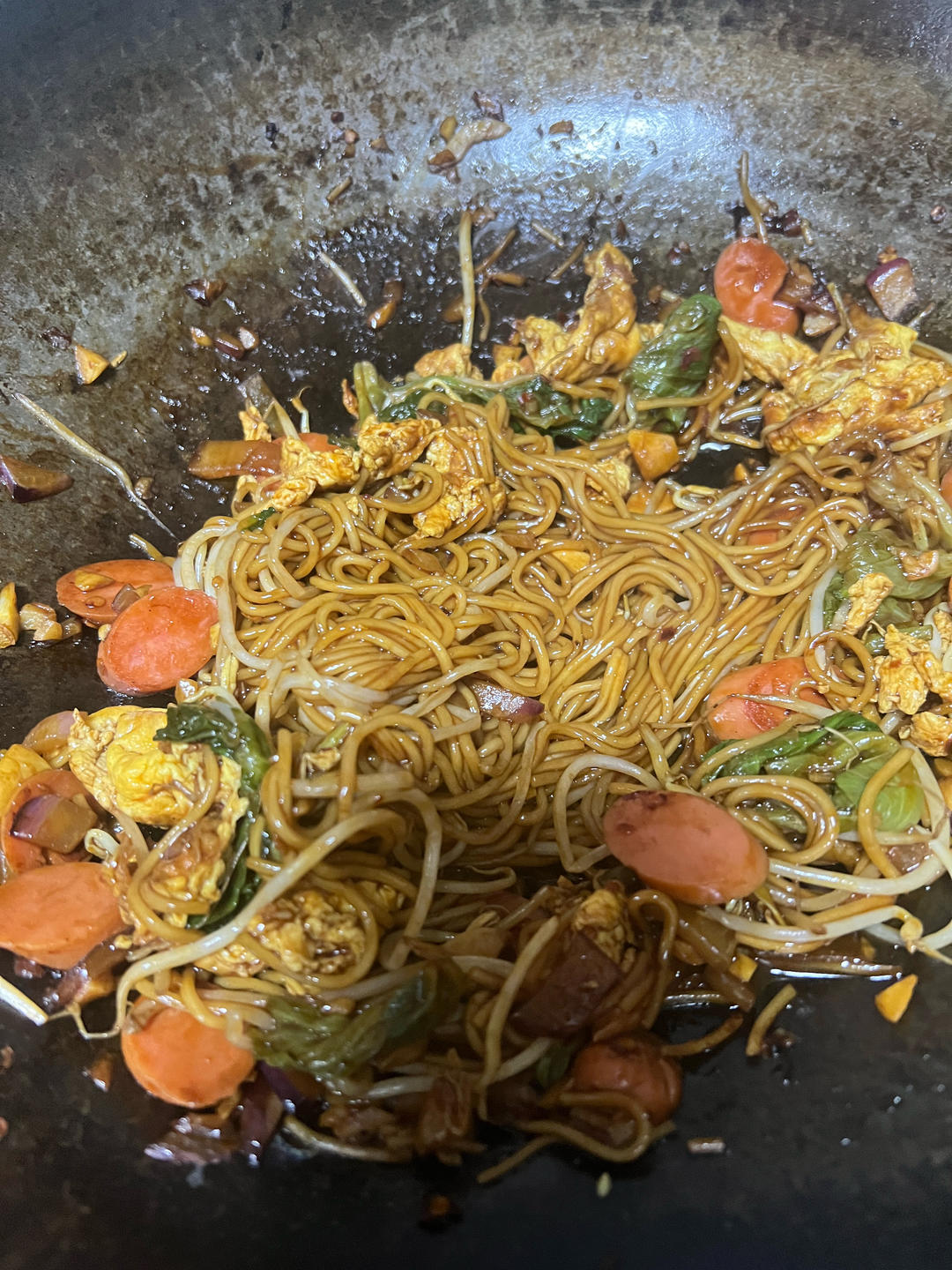 🍜最简单最好吃的家常炒面