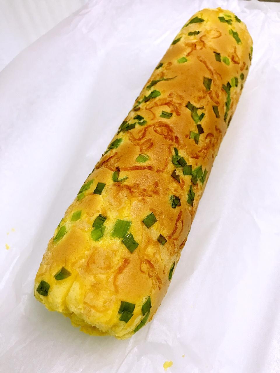 香葱肉松蛋糕卷