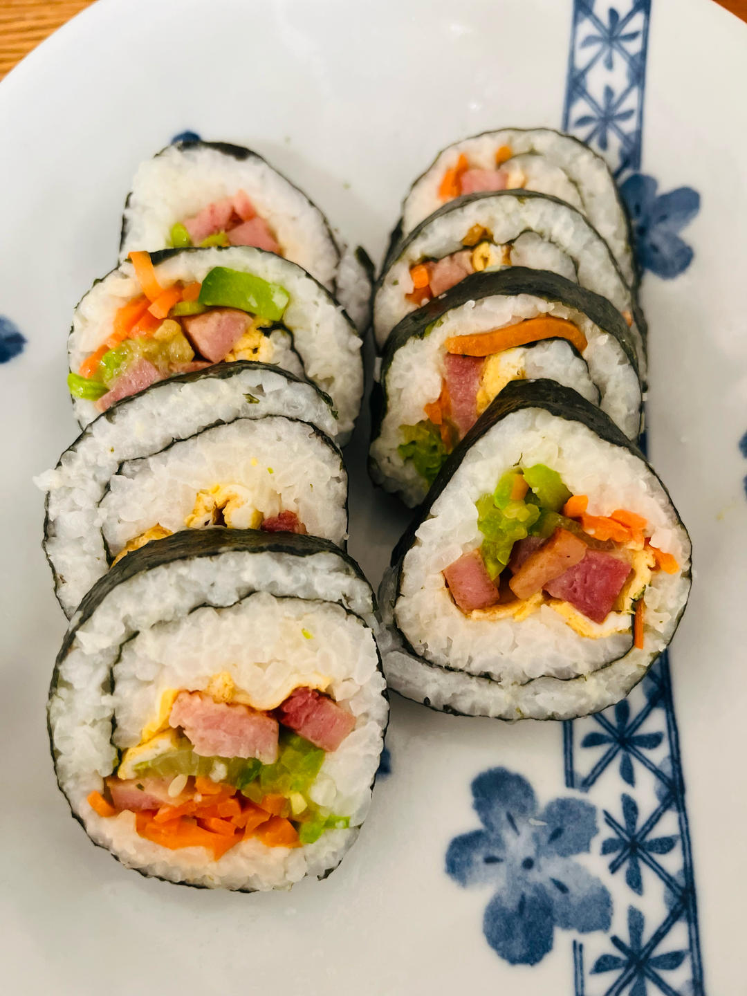 十分钟快手早午餐-紫菜包饭&寿司卷，简单易学哦！