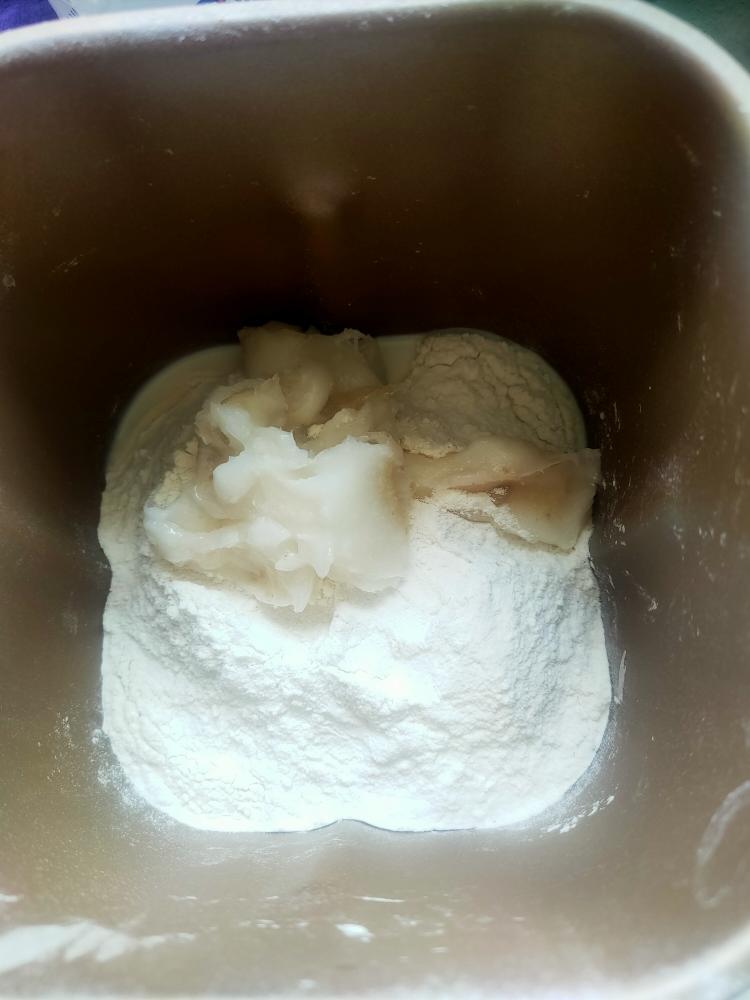 纯奶手撕吐司的做法 步骤1