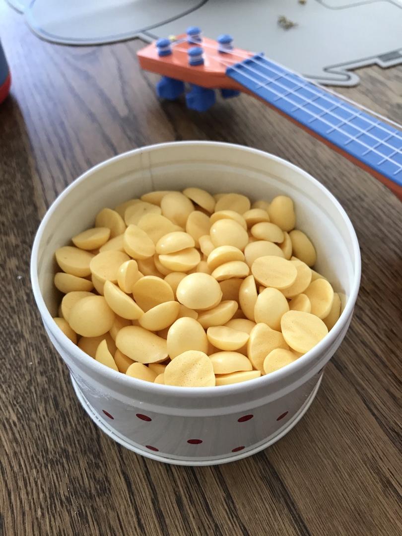 宝宝辅食系列～蛋黄溶豆