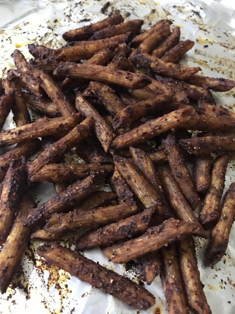 低卡创意小零食｜黑椒甜辣意面嘎嘣脆脆 #Heathysnacks#