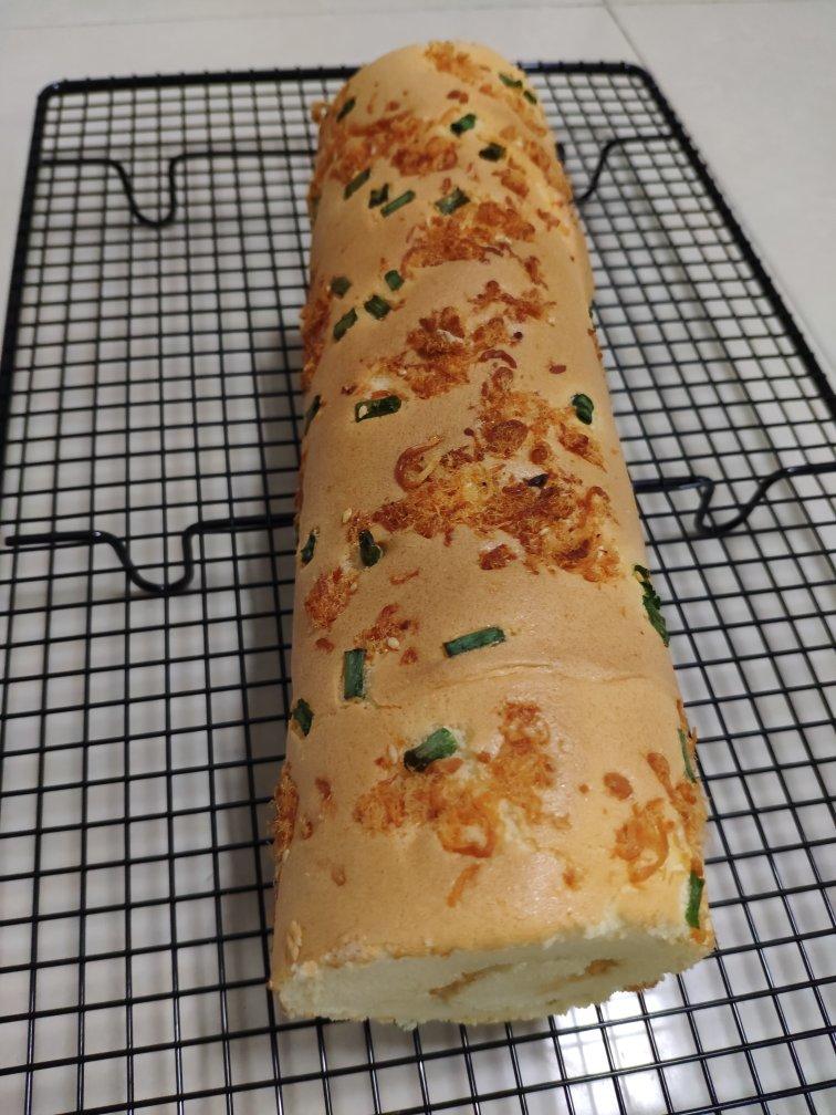 香葱肉松蛋糕卷