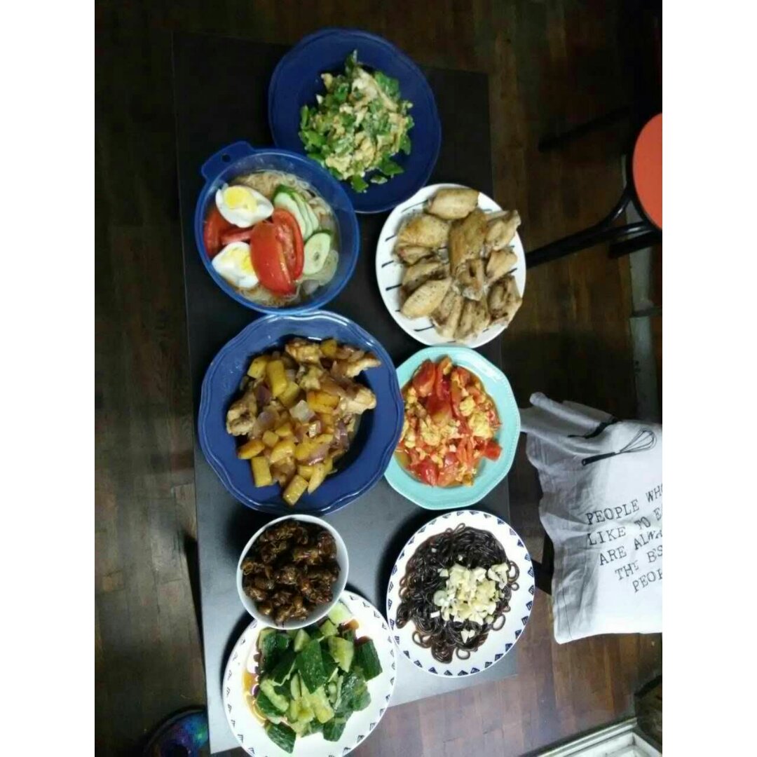 黄瓜鸡蛋西红柿