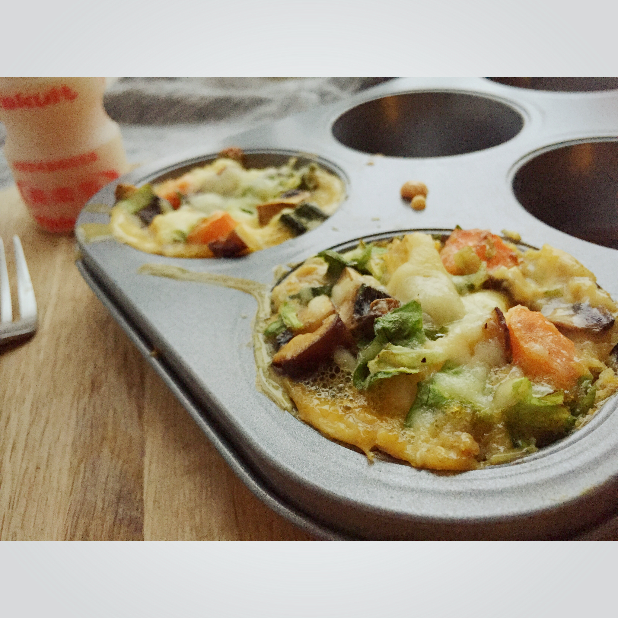 早餐鸡蛋杯cupcake Frittata
