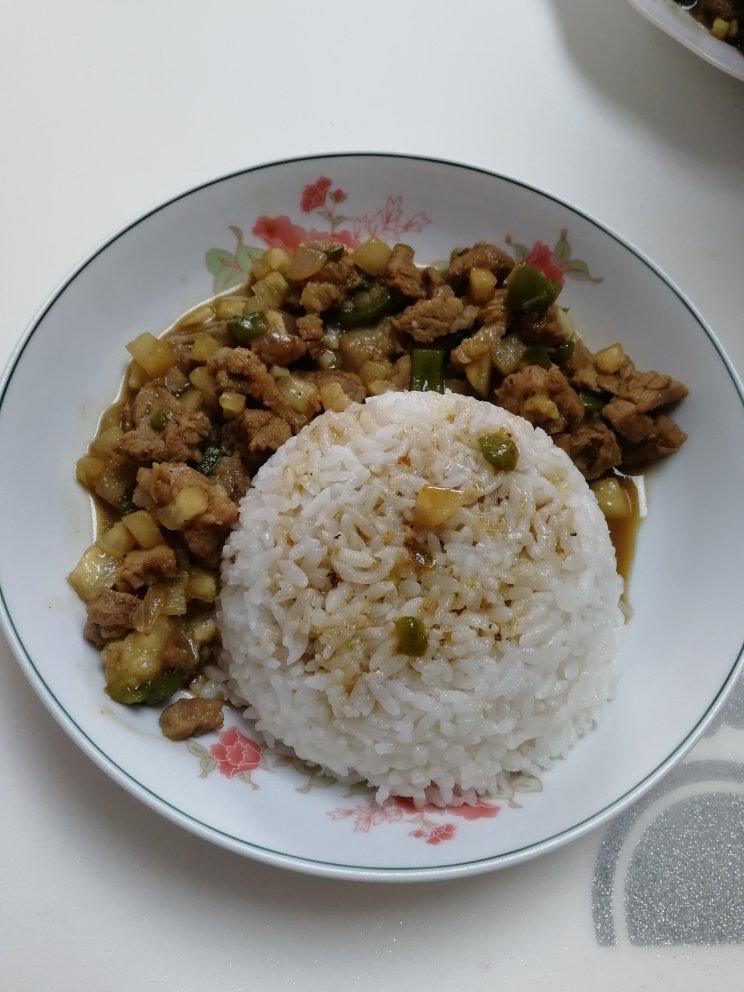 萝卜牛肉盖浇饭（简单易成版）