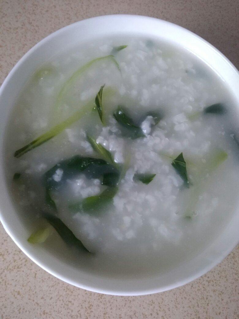 青菜粥
