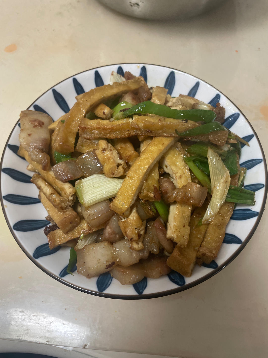 豆干炒肉丝