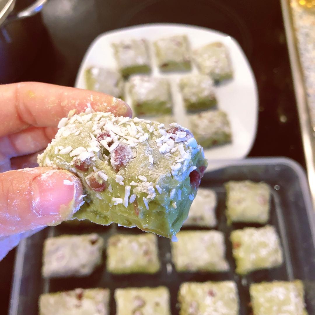 Q弹软糯抹茶蜜豆麻薯