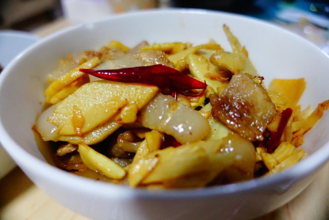 冬笋炒肉