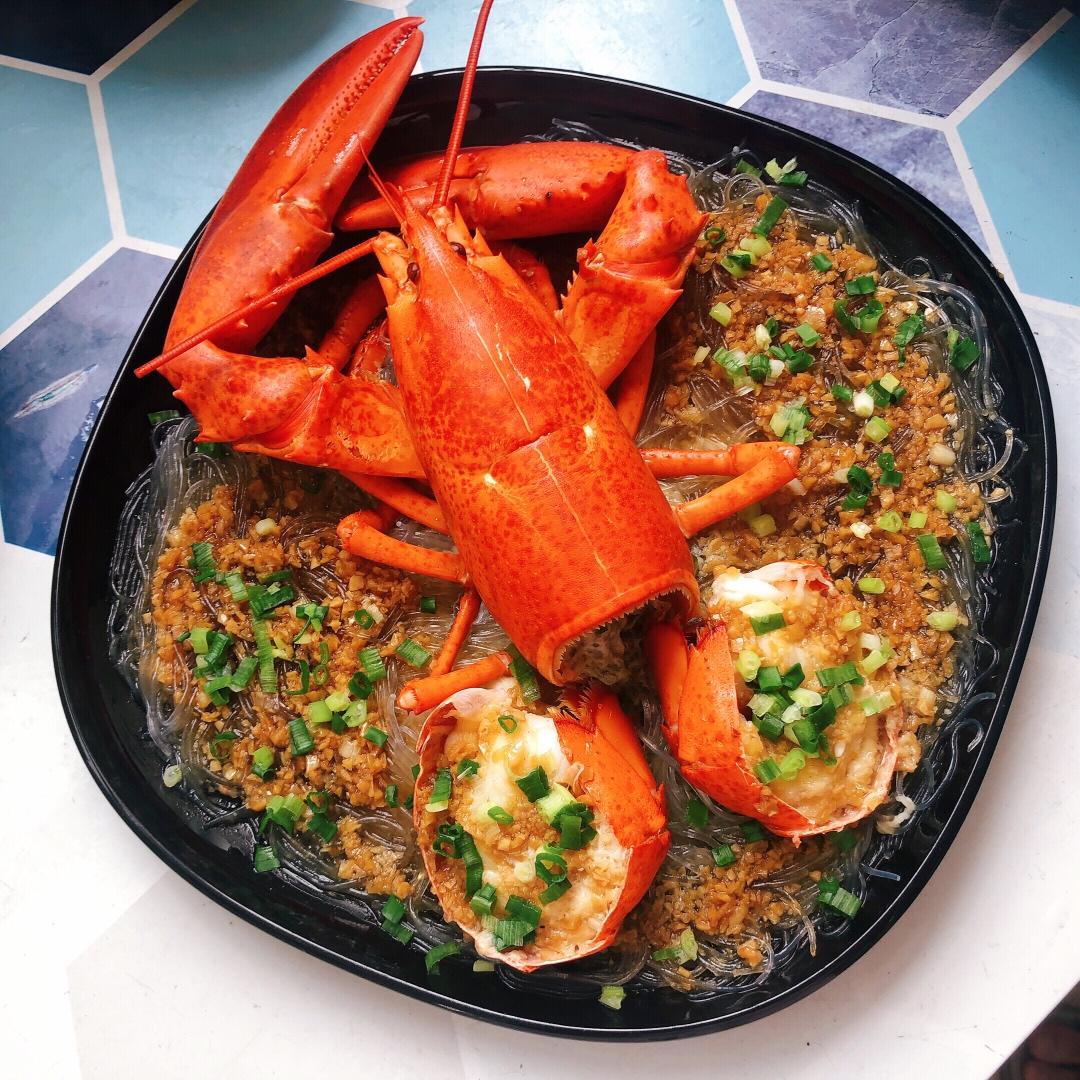 蒜蓉粉丝蒸龙虾🦐