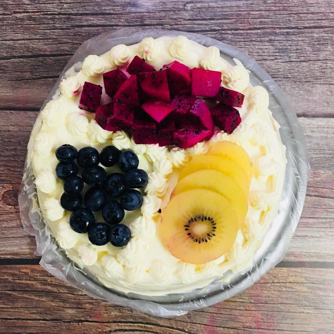 8寸水果生日蛋糕