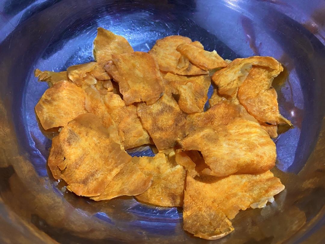 烤红薯片（微波炉）