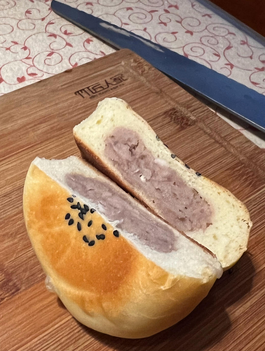日式芋泥面包