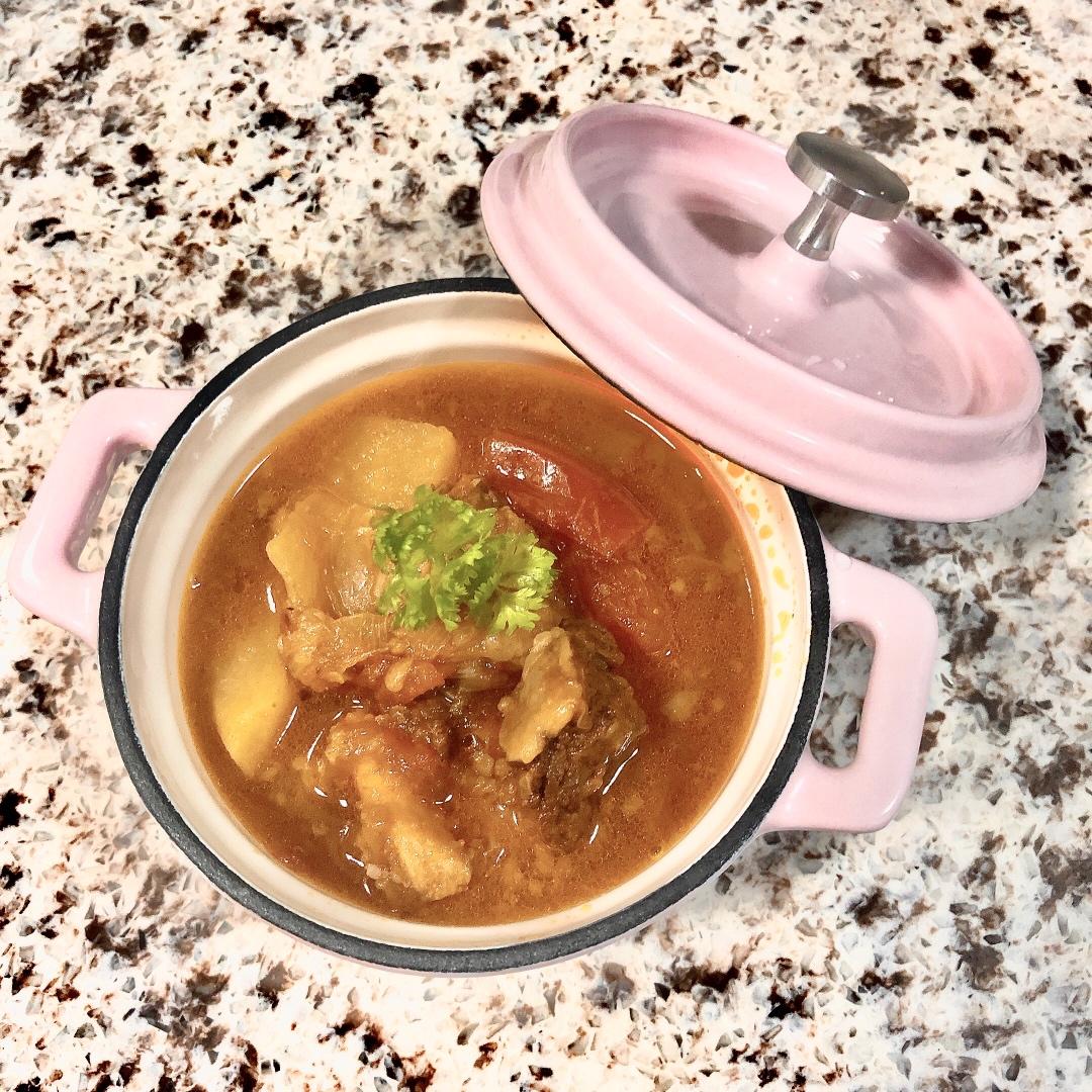 番茄土豆炖牛腩
