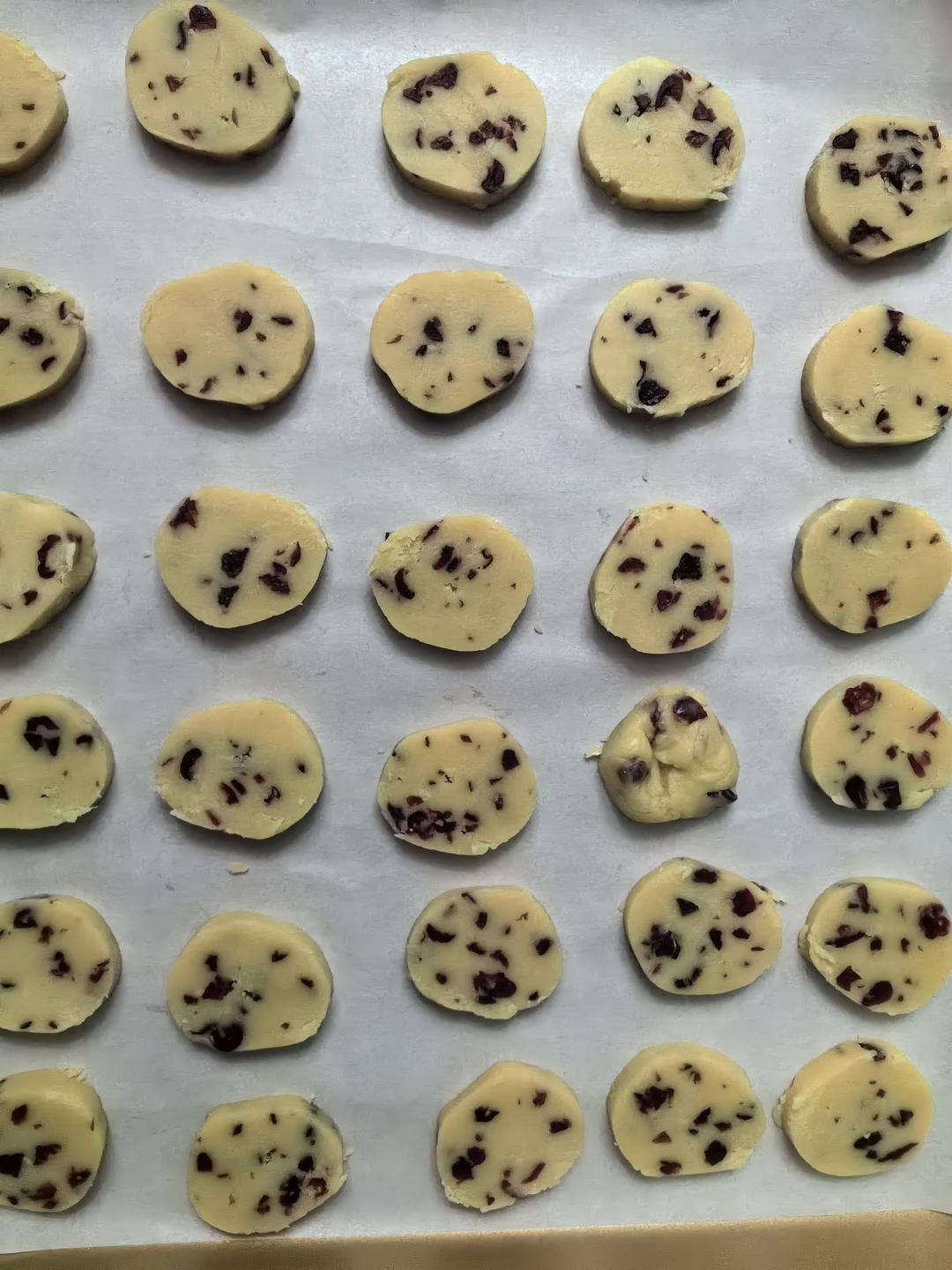 蔓越莓饼干 新手也不怕