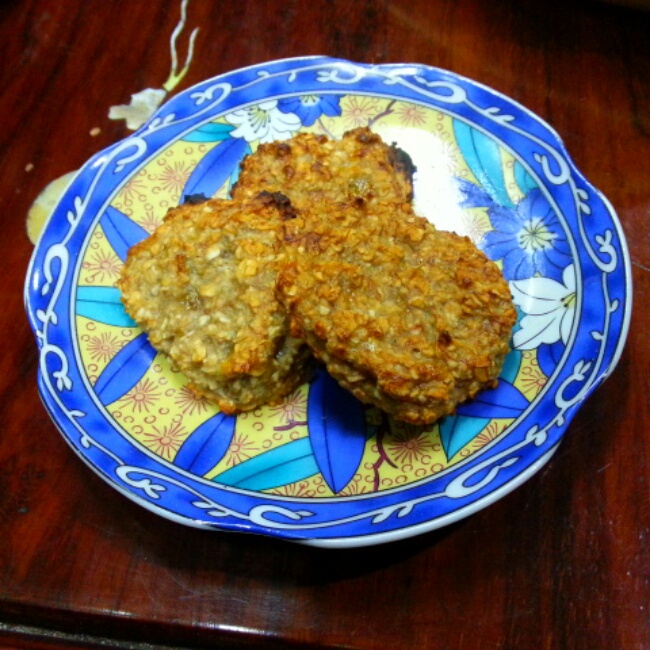 香蕉燕麦软饼干（极简）