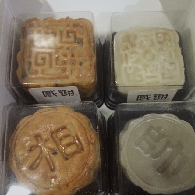 传说中的大班冰皮月饼 终于能尝到啦～