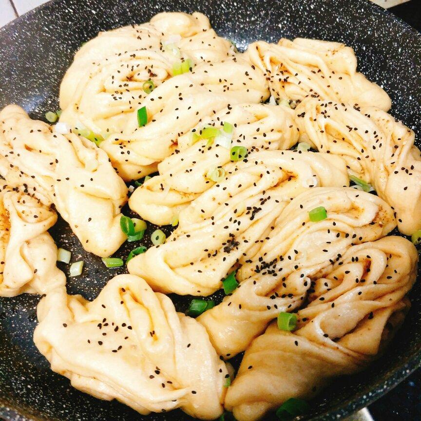 一定要做！—煎卷子【生煎花卷】