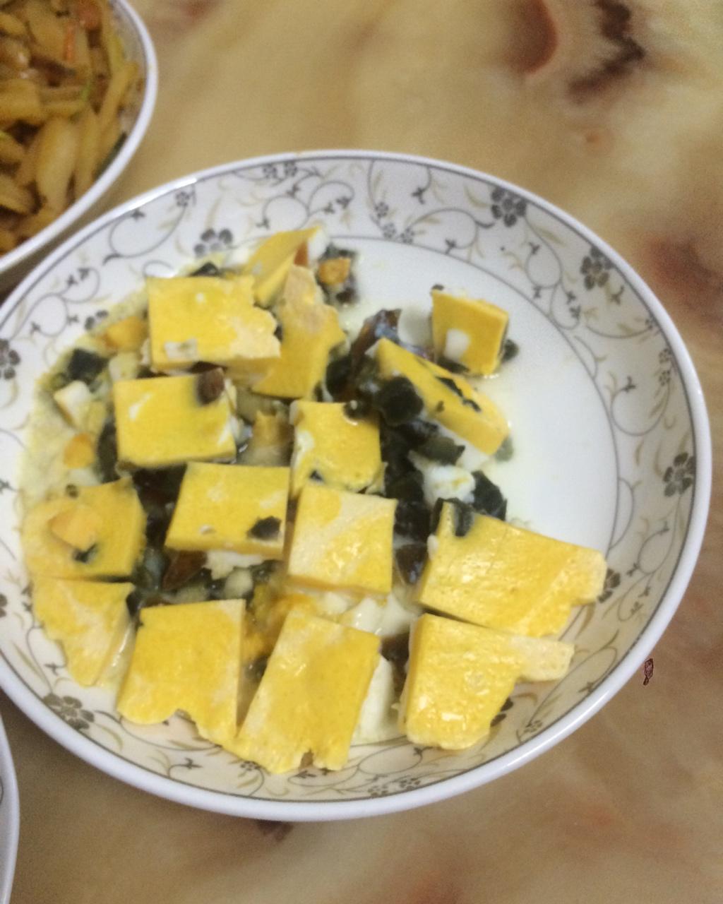 三色蒸蛋