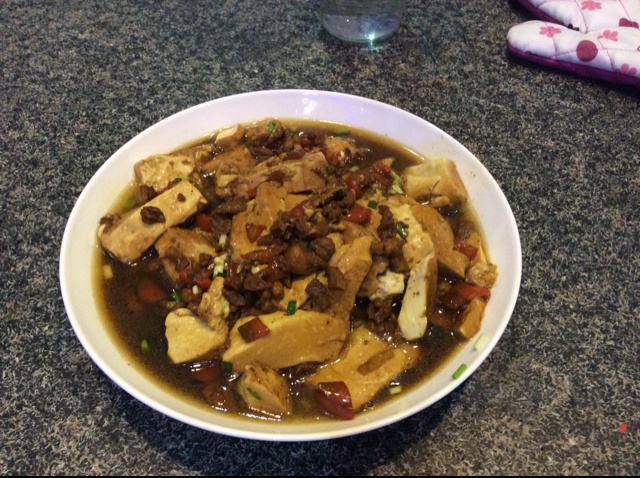 肉末豆腐~无敌下饭菜
