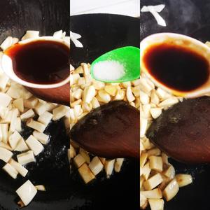 蒜香芝麻杏鲍菇的做法 步骤5