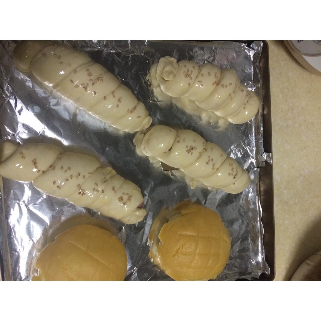热狗面包卷