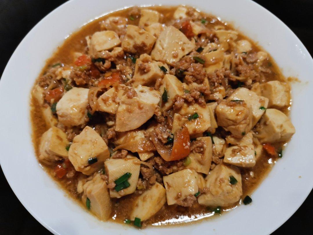 超级下饭的香菇肉沫豆腐