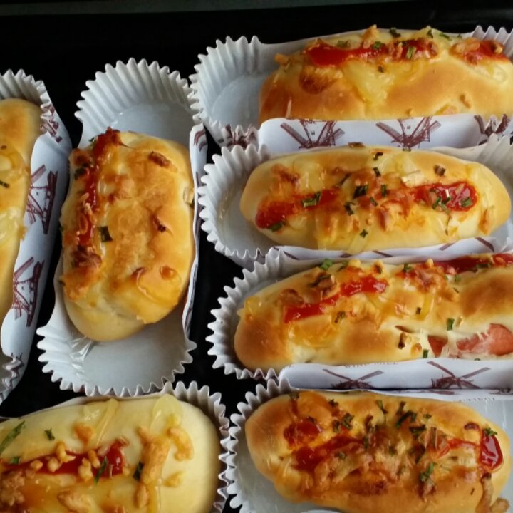 香葱芝士面包条