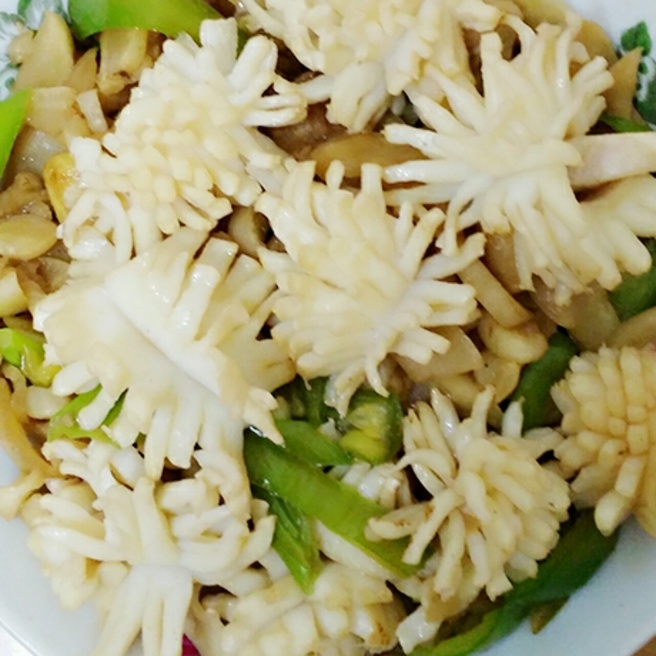 榨菜蛋炒饭（粒粒分明小窍门）