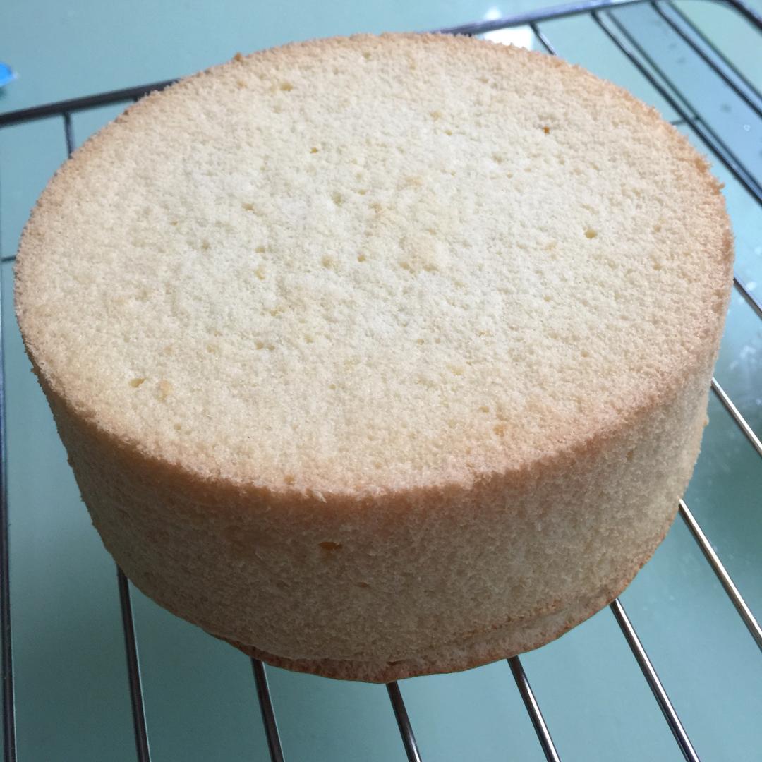 6寸原味戚风的做法