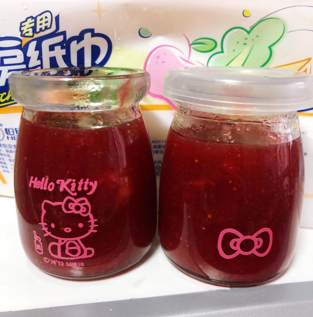 草莓酱（蓝莓酱、桑葚酱同）