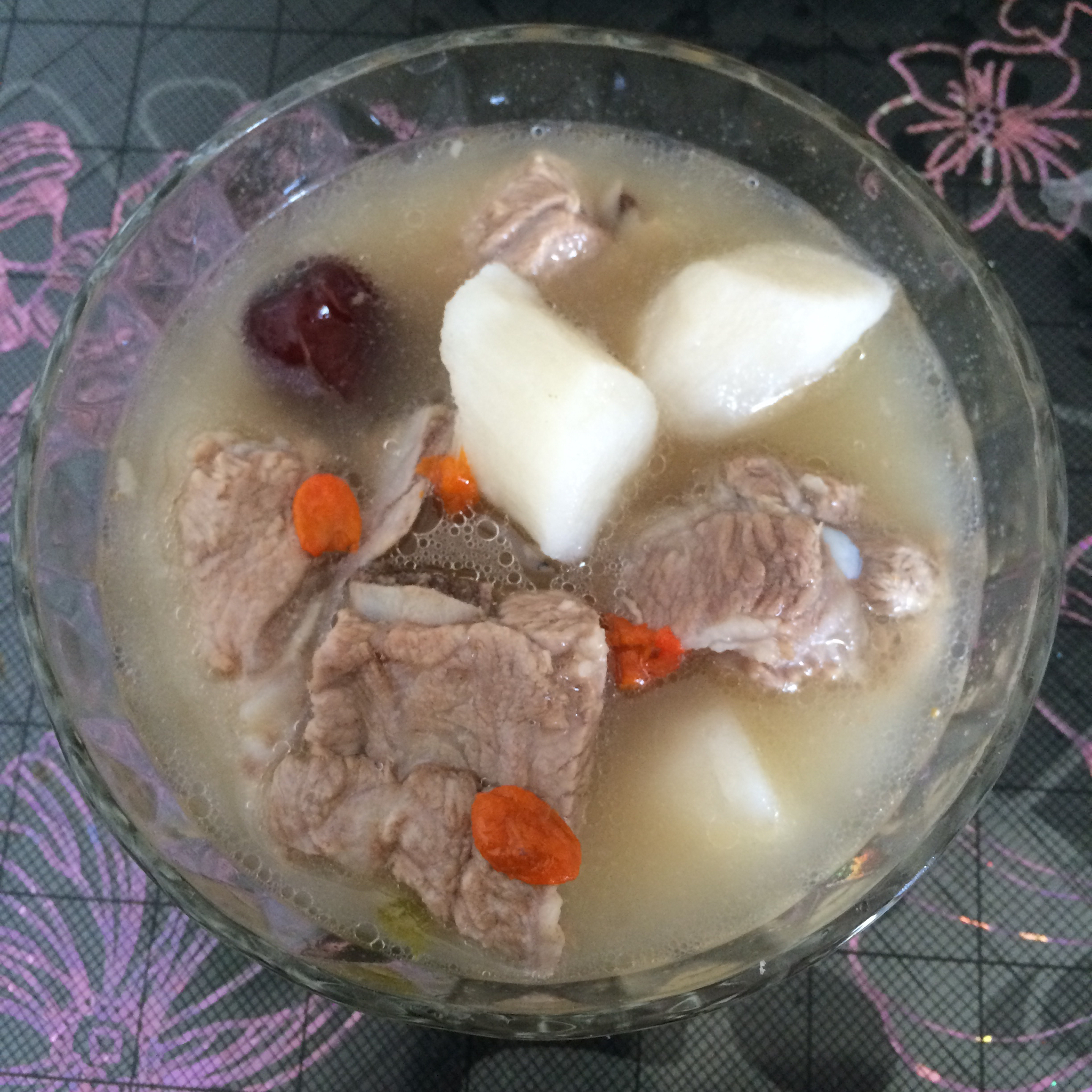 味蕾绽放做的排骨山药汤